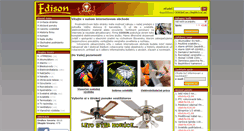 Desktop Screenshot of obchod.edison.sk