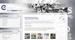 Desktop Screenshot of edison.de